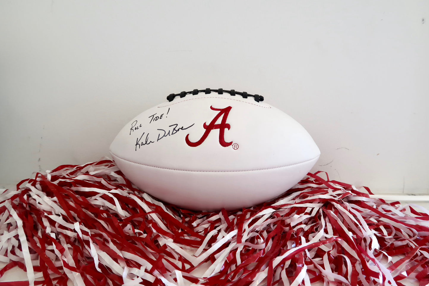 Coach Kalen DeBoer Signed Football